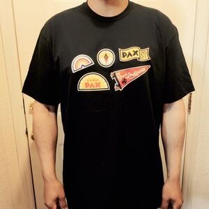 Black Graphic Men's T-Shirt